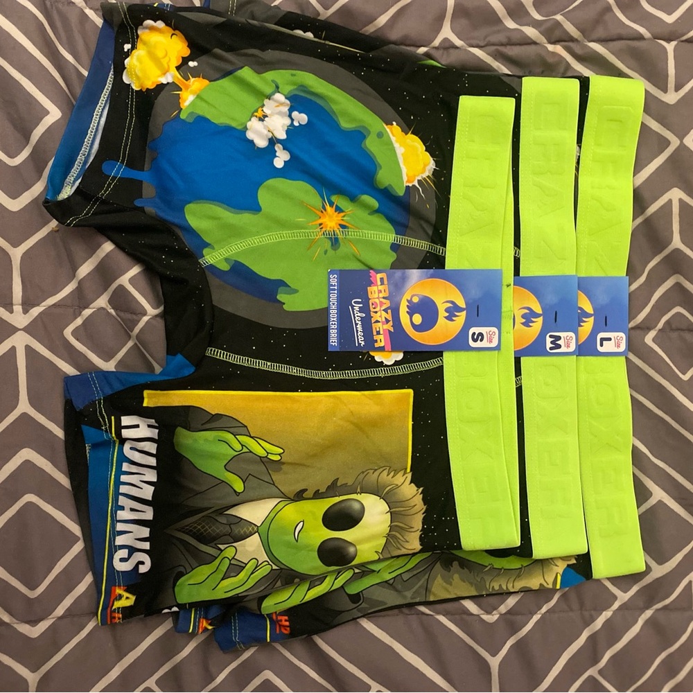 CRAZY BOXER ALIEN BOXERS - Picture 2 of 3